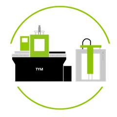 Vertikala formsprutningsmaskiner